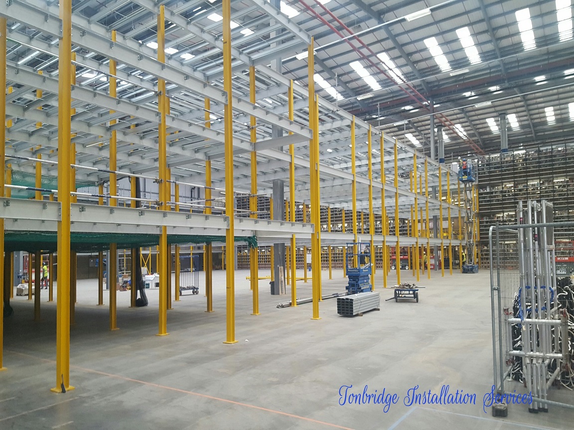 Racking Installation Mezzanine Floor - Tonbridge Installation Services