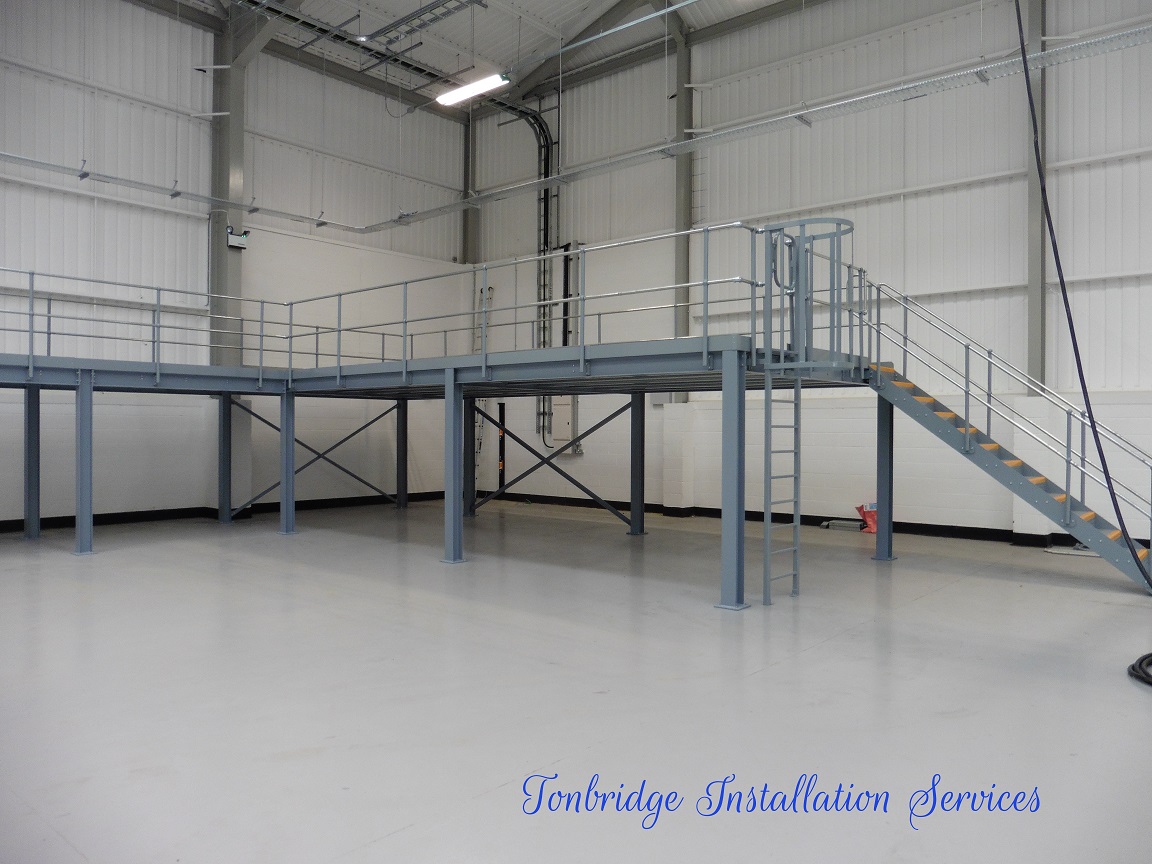 Vanderlander – Access Gantry (10) Racking Installation - Tonbridge Installation Services