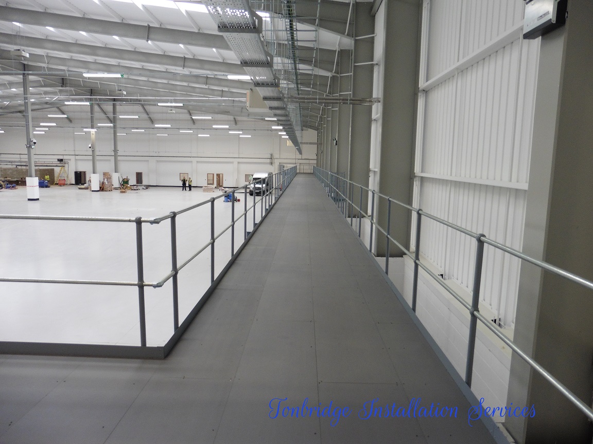 Vanderlander – Access Gantry (3) Mezzanine Floors, Racking Installation Mezzanine Floor - Tonbridge Installation Services